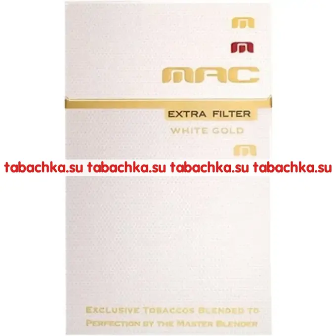 Сигареты MAC White Gold King Size Сигареты MAC White Gold King Size